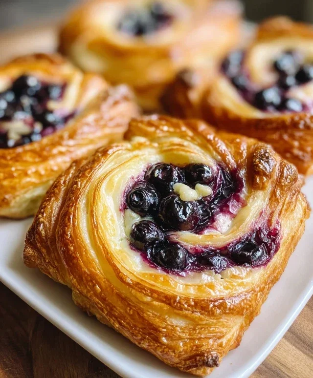 Blueberry Cheese Danish