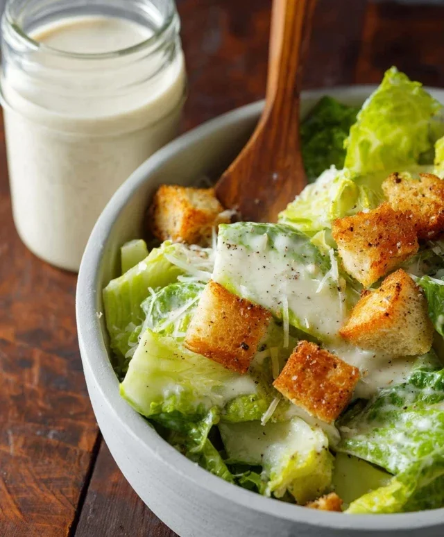 The Best Caesar Salad Dressing