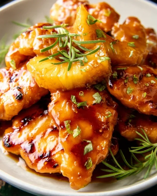 Whiskey Extract Extract Pineapple Chicken