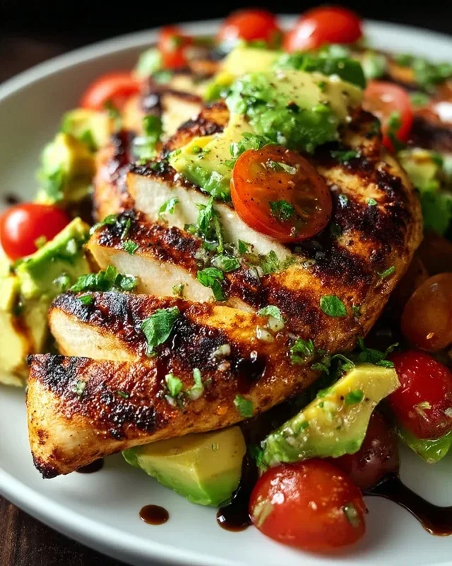 Grilled California Avocado Chicken Recipe