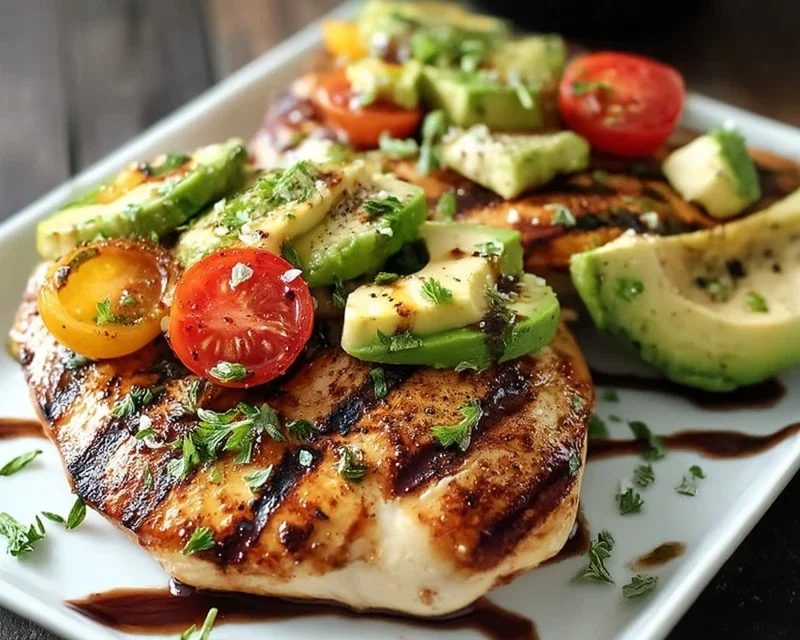 Grilled California Avocado Chicken Recipe