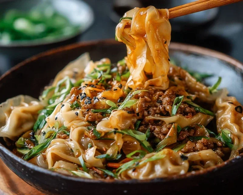 Potsticker Noodle Bowl