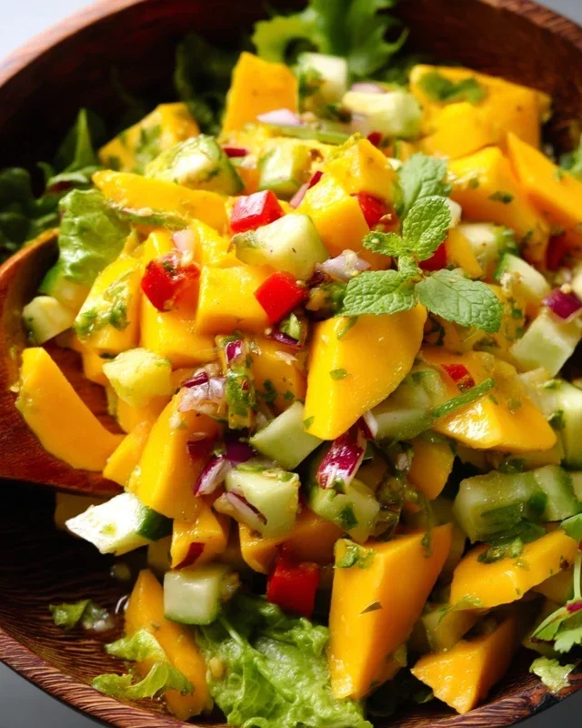 Healthy Mango Salad