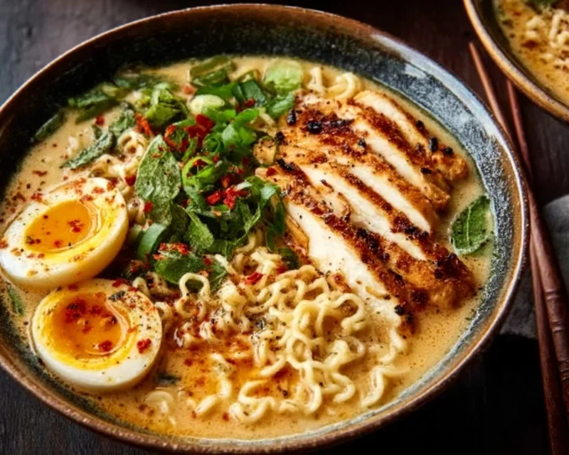Creamy Garlic Chicken Ramen: An Incredible Ultimate Recipe