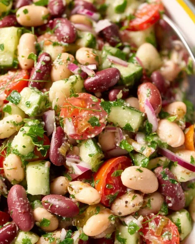 Mediterranean Bean Salad