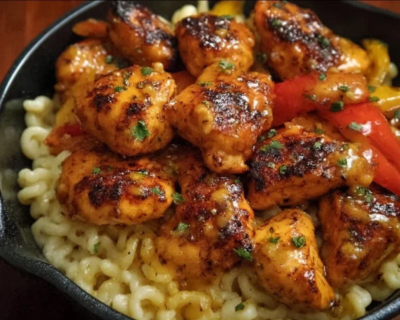 Sweet and Spicy Honey Pepper Chicken
