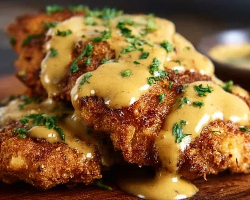 Pretzel Chicken with Mustard-Cheddar Sauce: An Amazing Ultimate Recipe