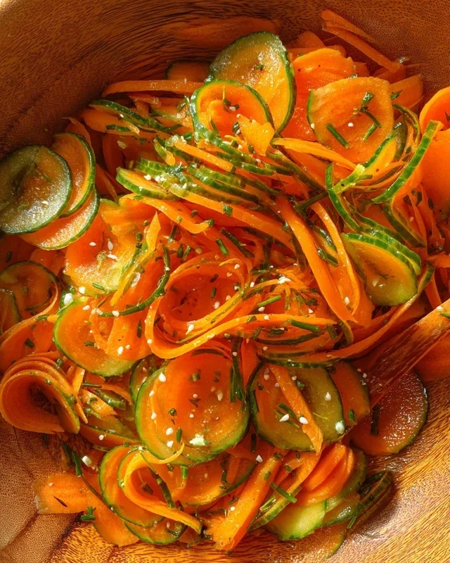 Cucumber Carrot Salad