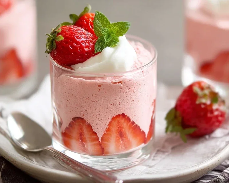 Strawberry Mousse