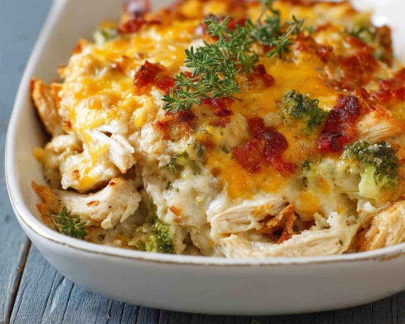 Easy Low Carb Chicken Casserole