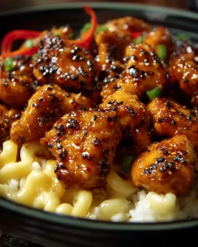 Sweet and Spicy Honey Pepper Chicken