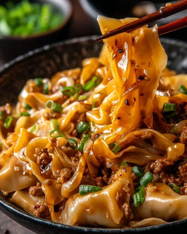 Potsticker Noodle Bowl