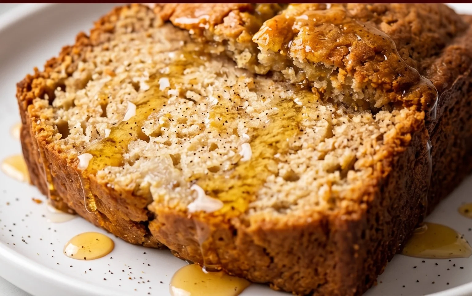 The BEST Honey Vanilla Banana Bread ~ Soft & Fluffy, Easy Recipe