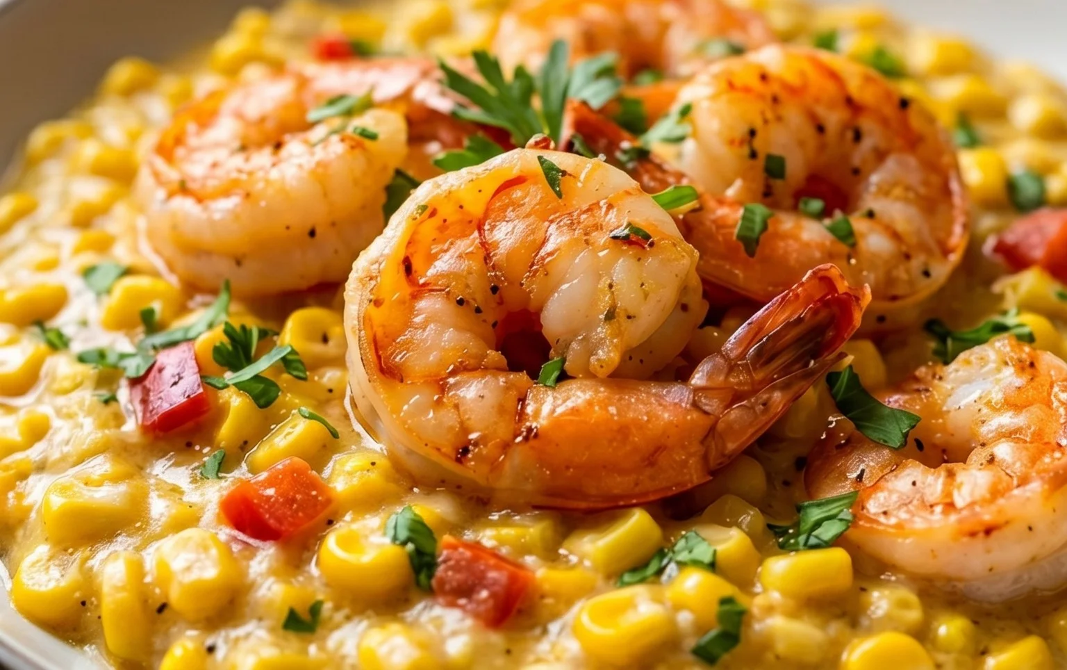 Shrimp and Creamed Corn (30 Minutes, One-Pan)