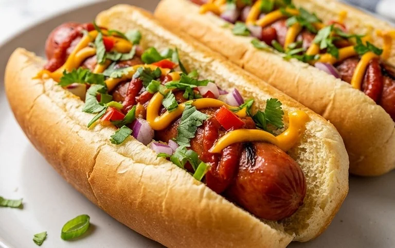 Flavorful Firecracker Hot Dogs
