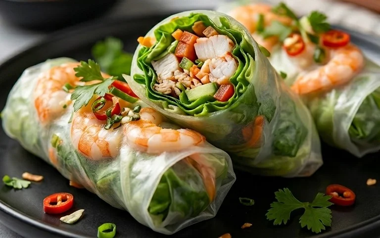Lettuce Wrap Summer Rolls