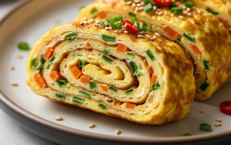 Gyeran Mari (Korean Rolled Omelette)
