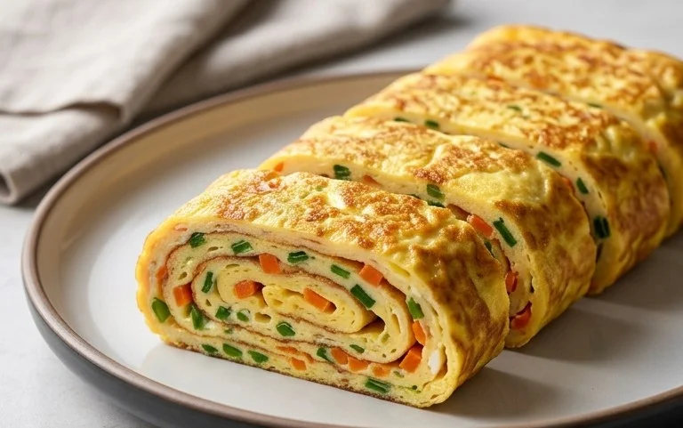 Gyeran Mari (Korean Rolled Omelette)