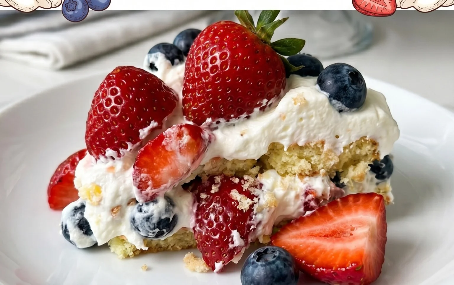 4th of July Trifle