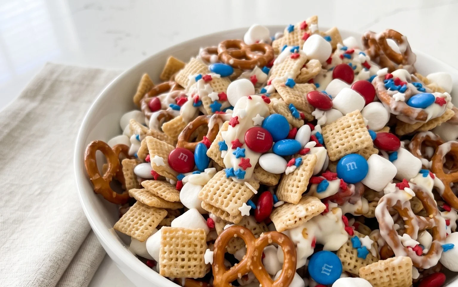 4th of July Snack Mix