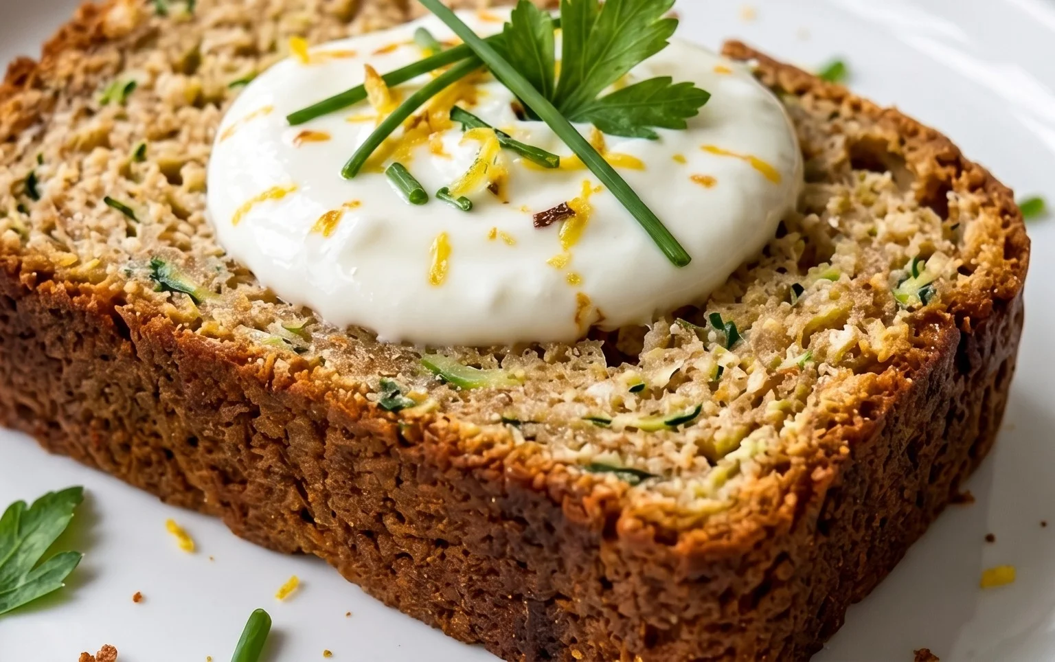 Greek Yogurt Zucchini Bread