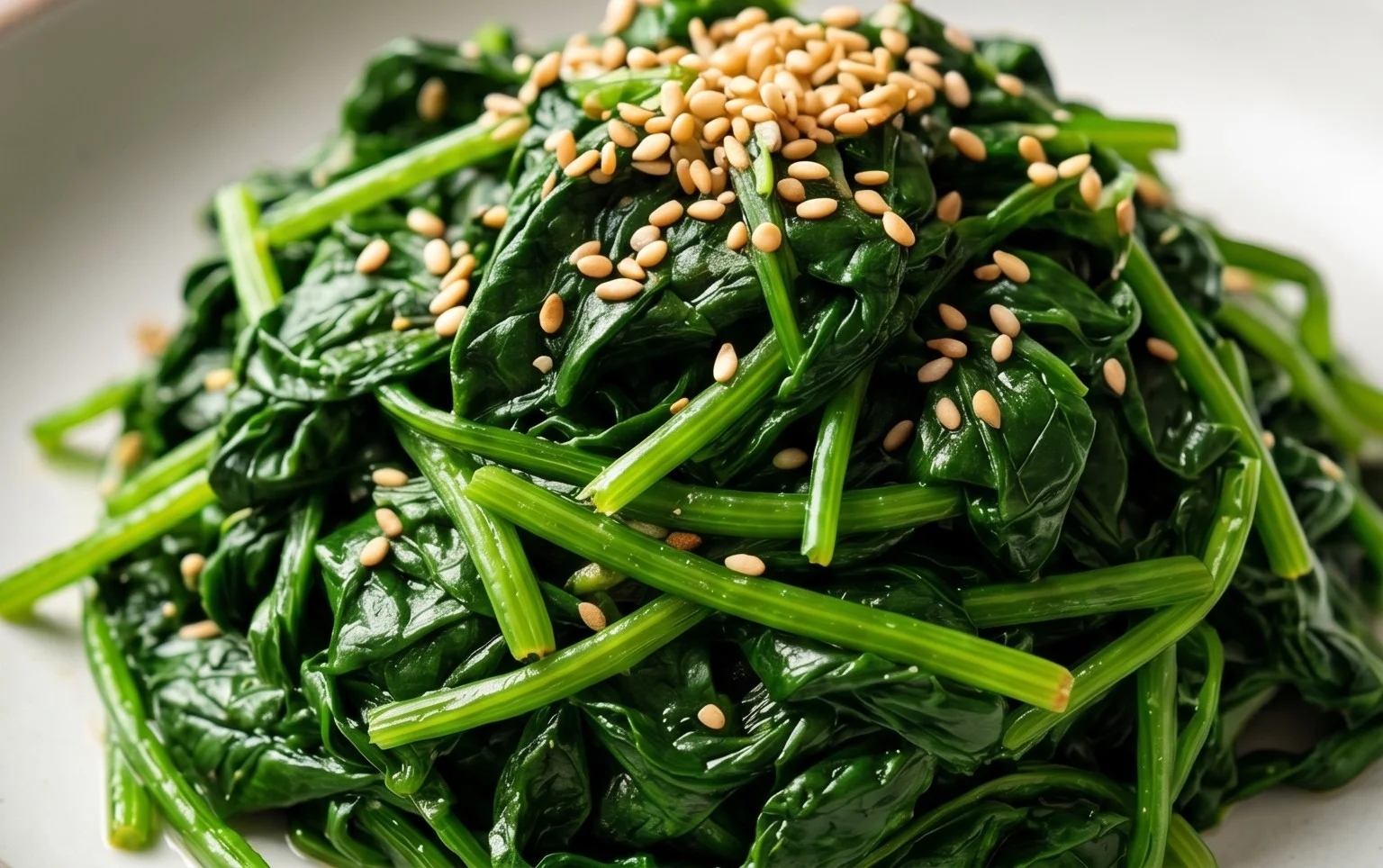Korean Spinach Side Dish (Sigeumchi Namul)