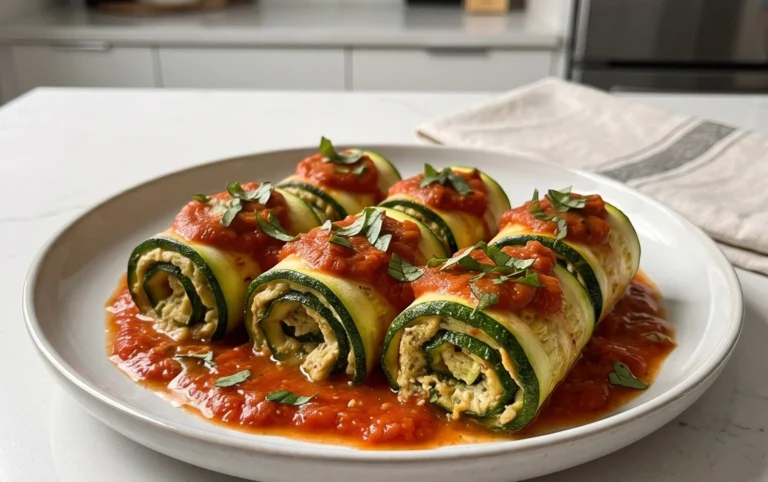 Vegan Zucchini Rollatini