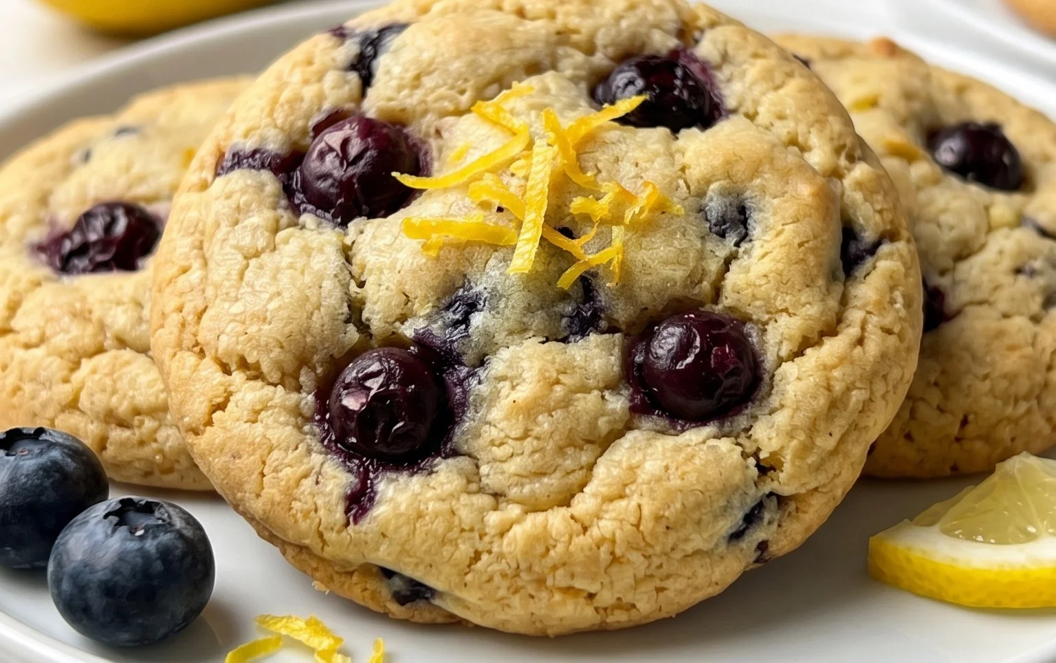Lemon Blueberry Cookies Recipe