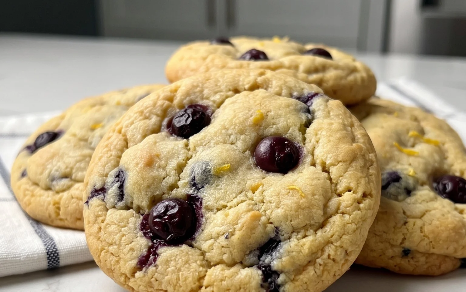 Lemon Blueberry Cookies Recipe