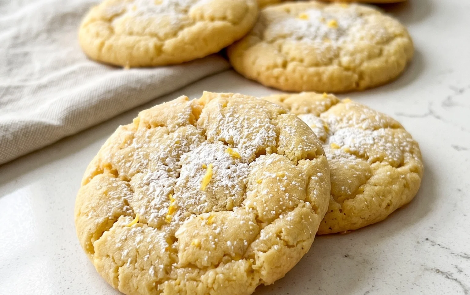 Soft & Chewy Lemon Cookies