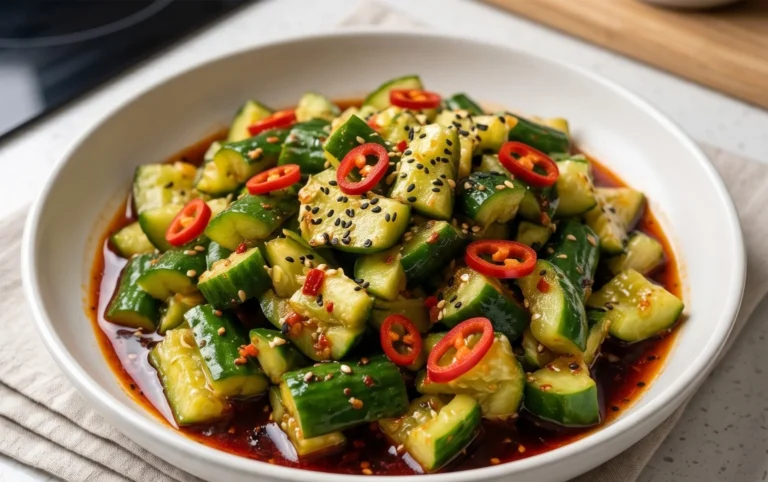 Spicy Asian Cucumber Salad
