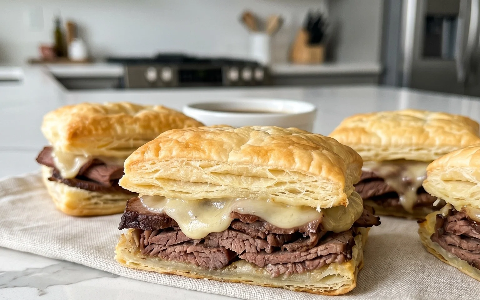 French Dip Squares