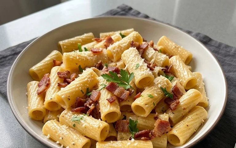 Beef Bacon Pasta