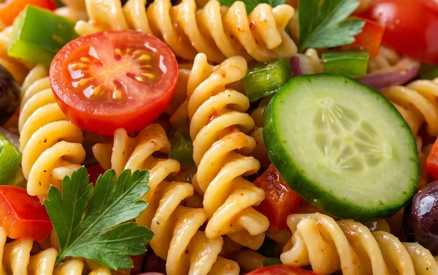 French Dressing Pasta Salad