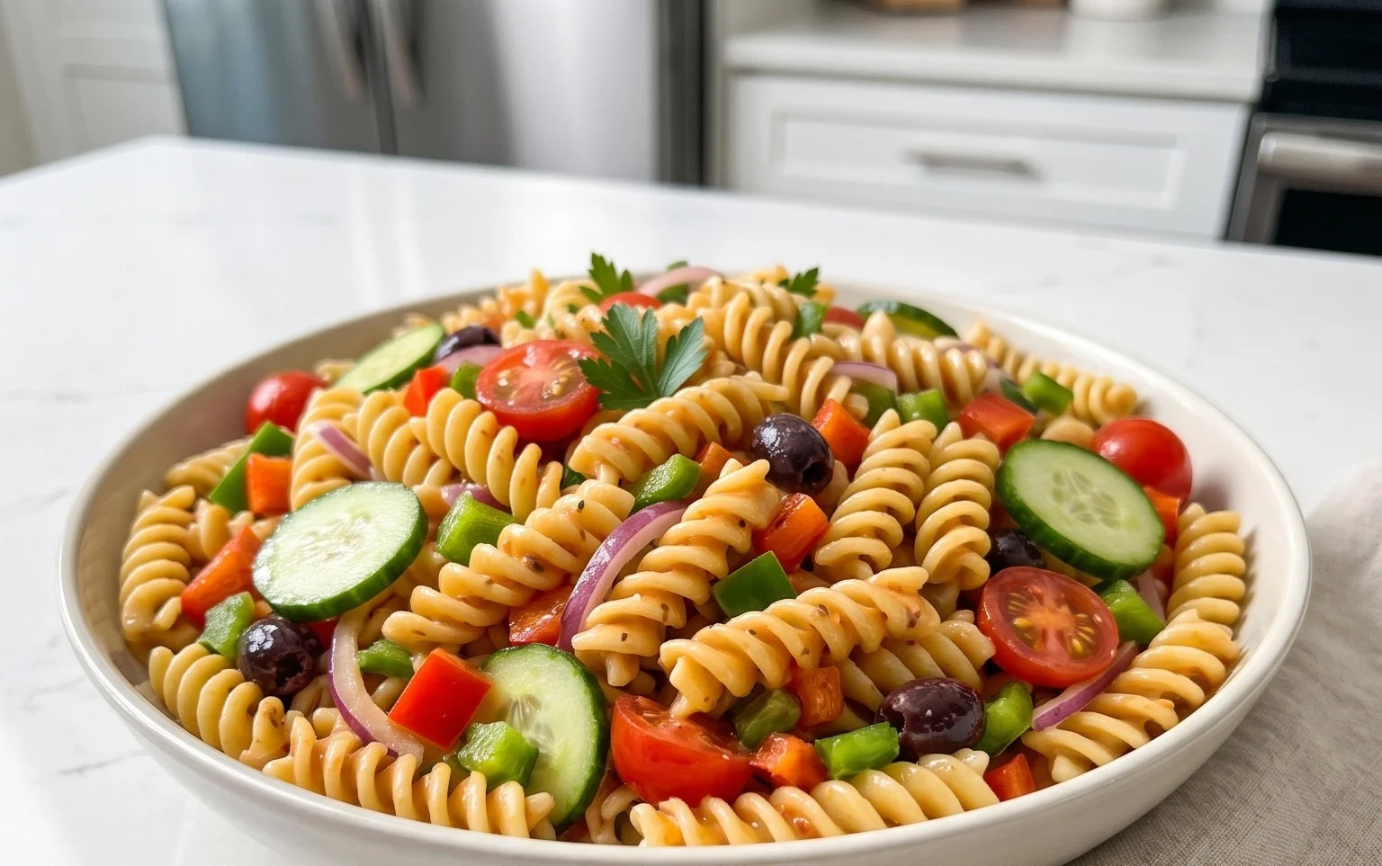 French Dressing Pasta Salad
