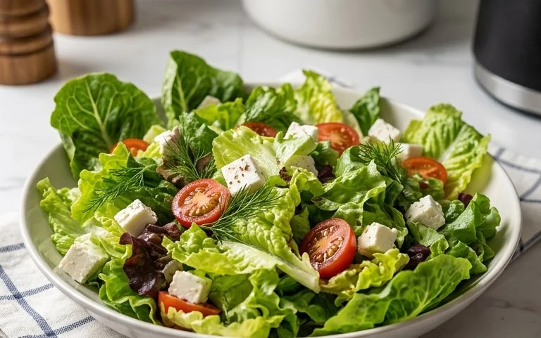 Maroulosalata (Greek Lettuce Salad)