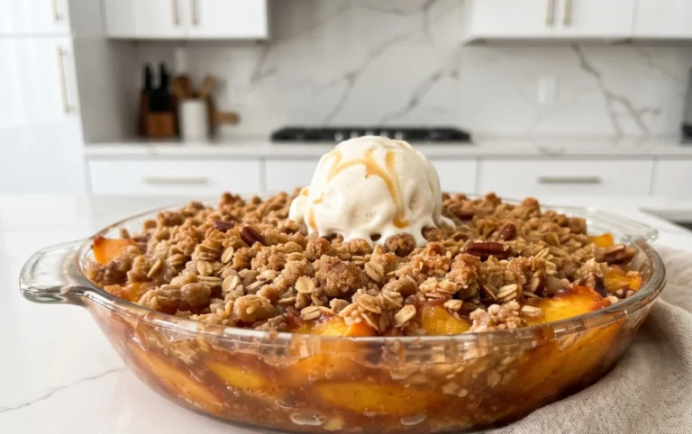 Peach Crisp