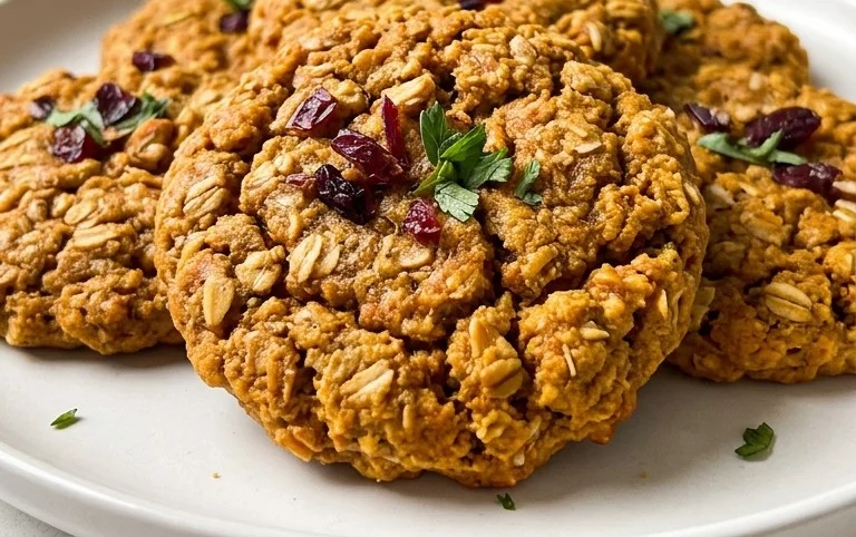 Sweet Potato Oatmeal Cookies