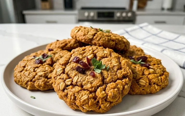 Sweet Potato Oatmeal Cookies