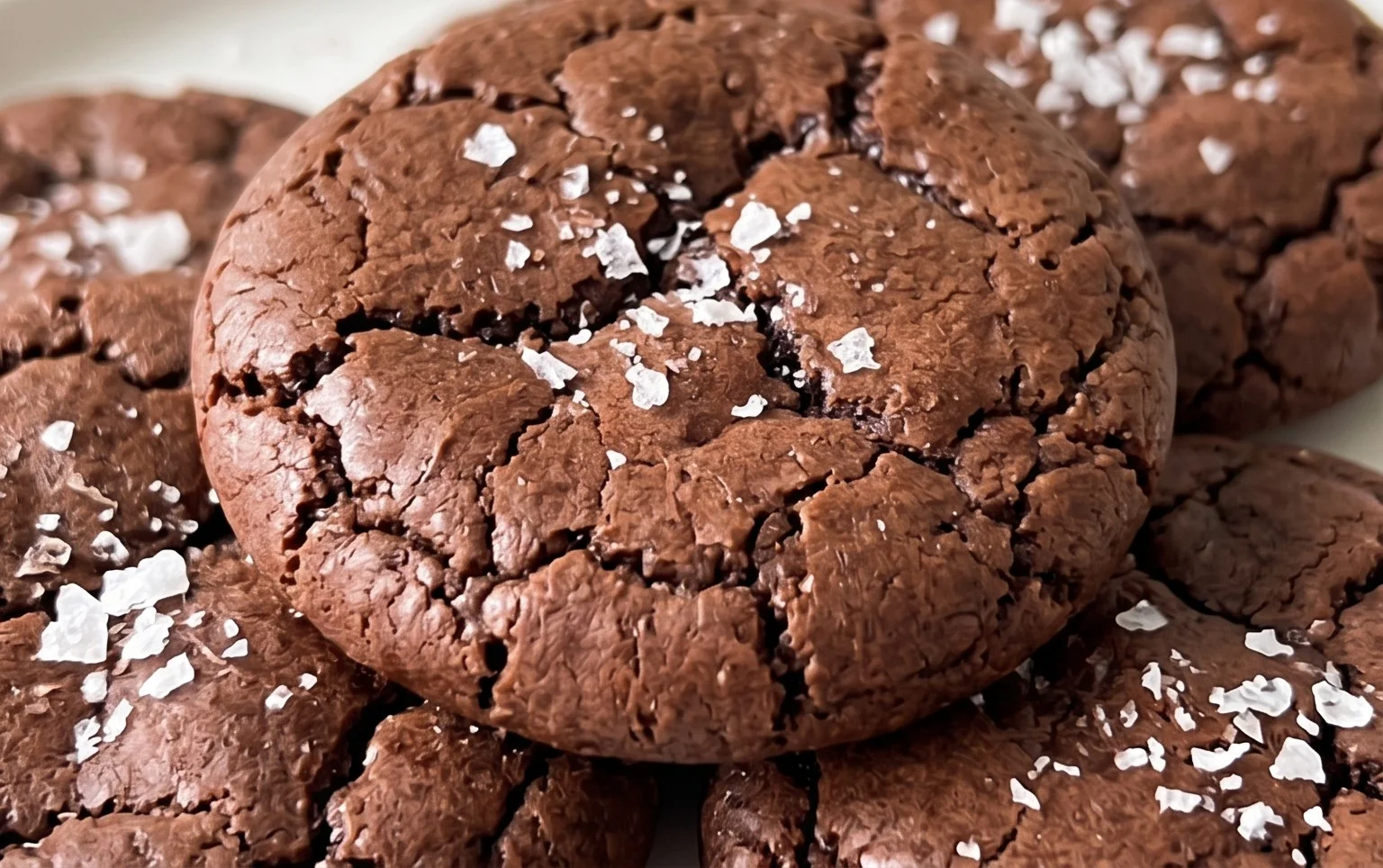 Salted Brownie Cookies