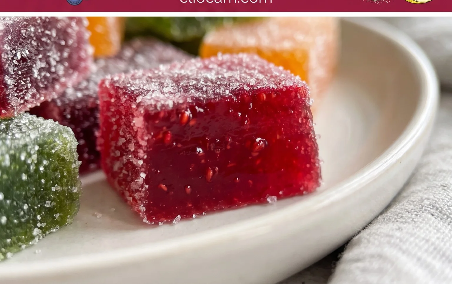 Homemade Pâtes de Fruits (no corn syrup)
