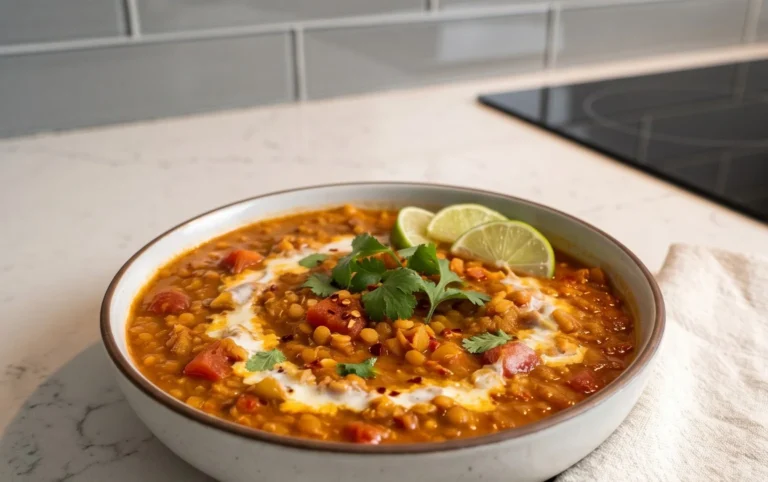 Spicy Red Lentil Curry