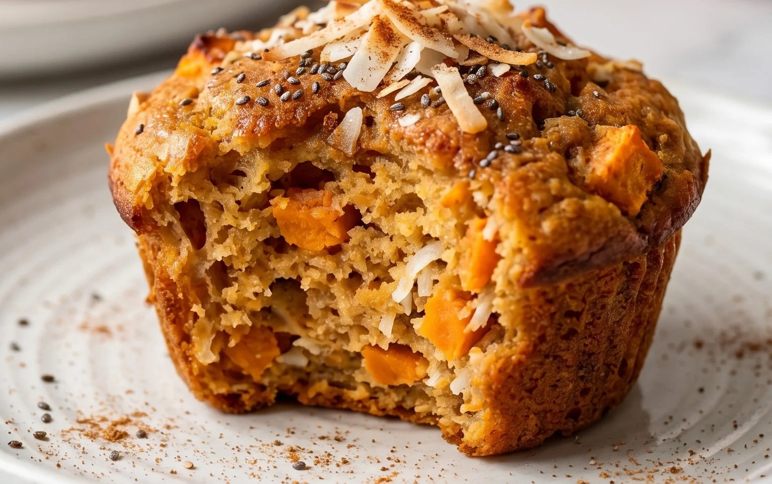 Anti-Inflammatory Coconut and Sweet Potato Muffin Recipe