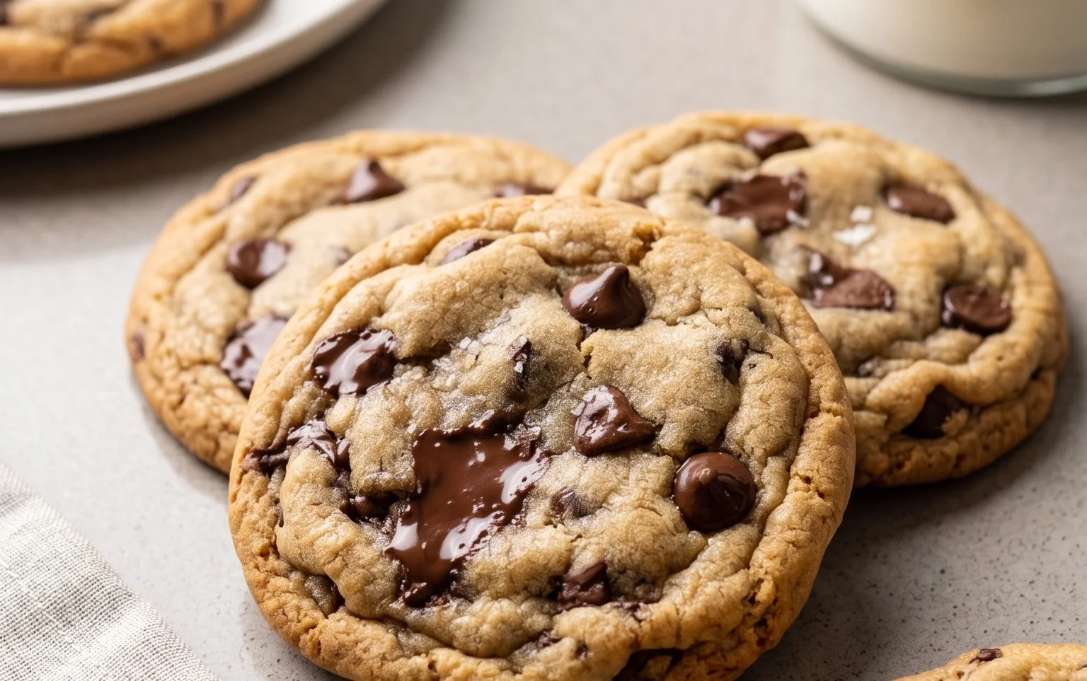 The Best Soft Chocolate Chip Cookies