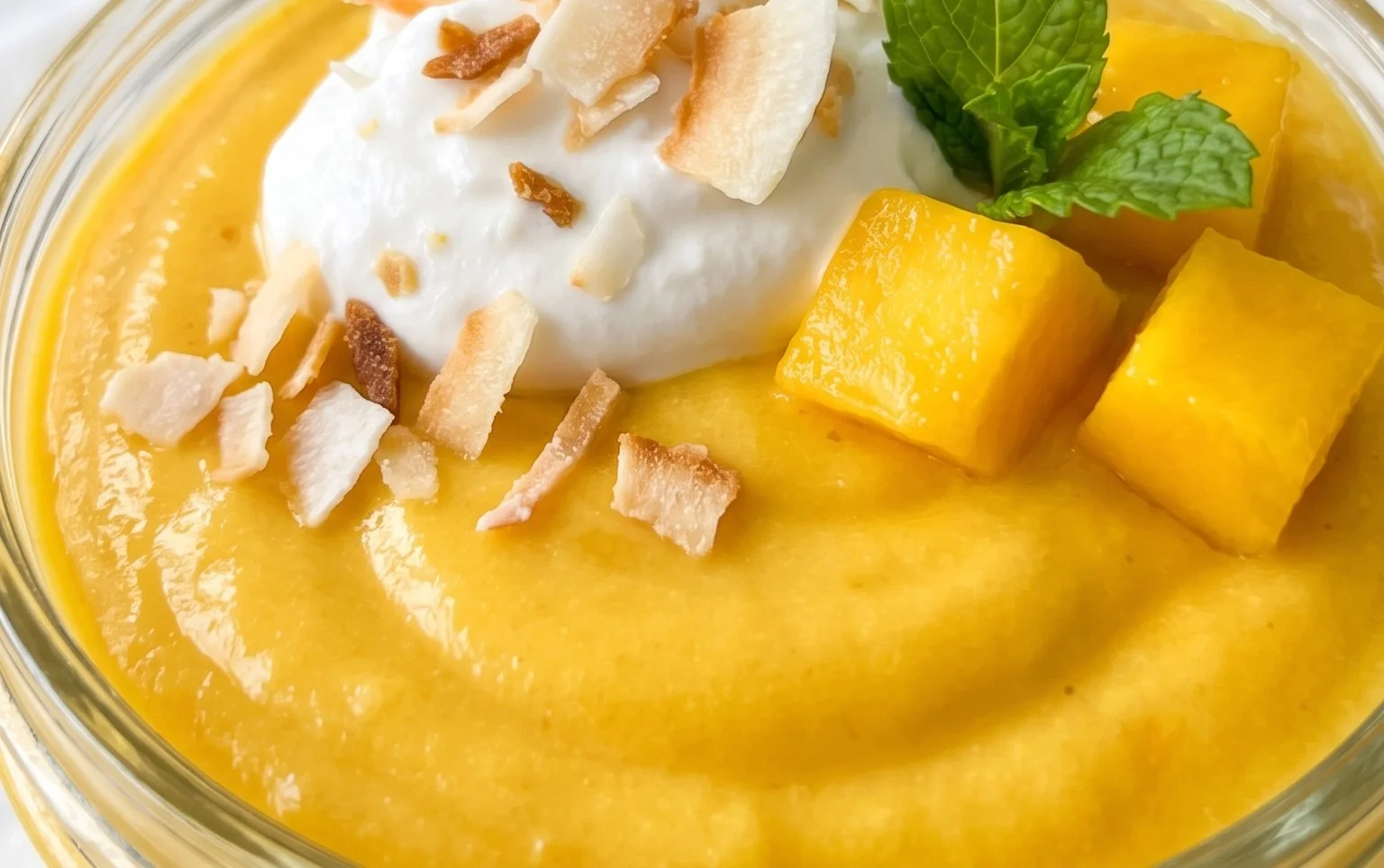 Vegan Mango Mousse